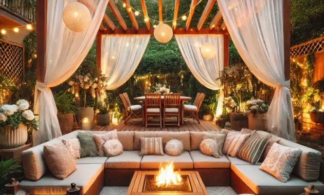 10 Stunning Outdoor Room Ideas to Transform Your Backyard into a Relaxing Oasis