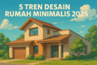 5 Tren Desain Rumah Minimalis 2025