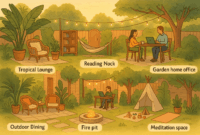 7 Inspirasi Outdoor Room yang Bikin Rumahmu Terasa Liburan Tiap Hari
