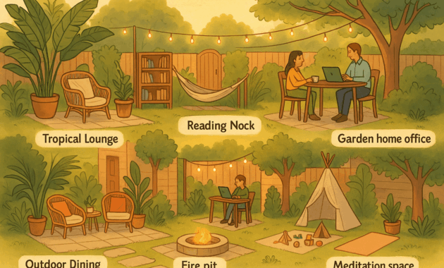 7 Inspirasi Outdoor Room yang Bikin Rumahmu Terasa Liburan Tiap Hari