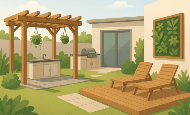 9 Ide Struktur Outdoor Minimalis untuk Rumah Modern—Estetik & Fungsional Sekaligus!