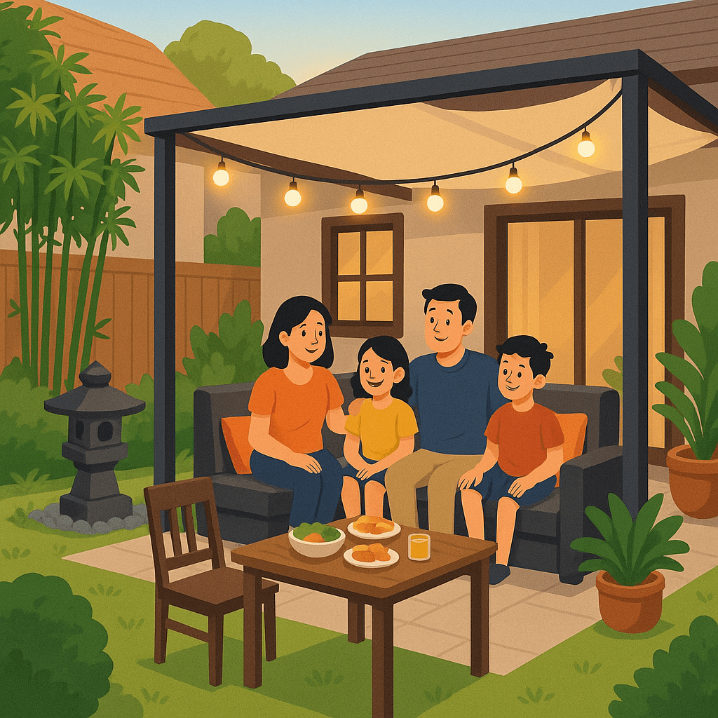 5 Inspirasi Ruang Outdoor Nyaman untuk Santai Bareng Keluarga—Nomor 3 Paling Unik!