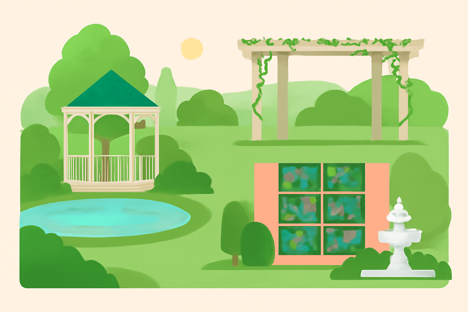 10 Ide Desain Struktur Outdoor yang Wajib Kamu Coba untuk Taman Impian