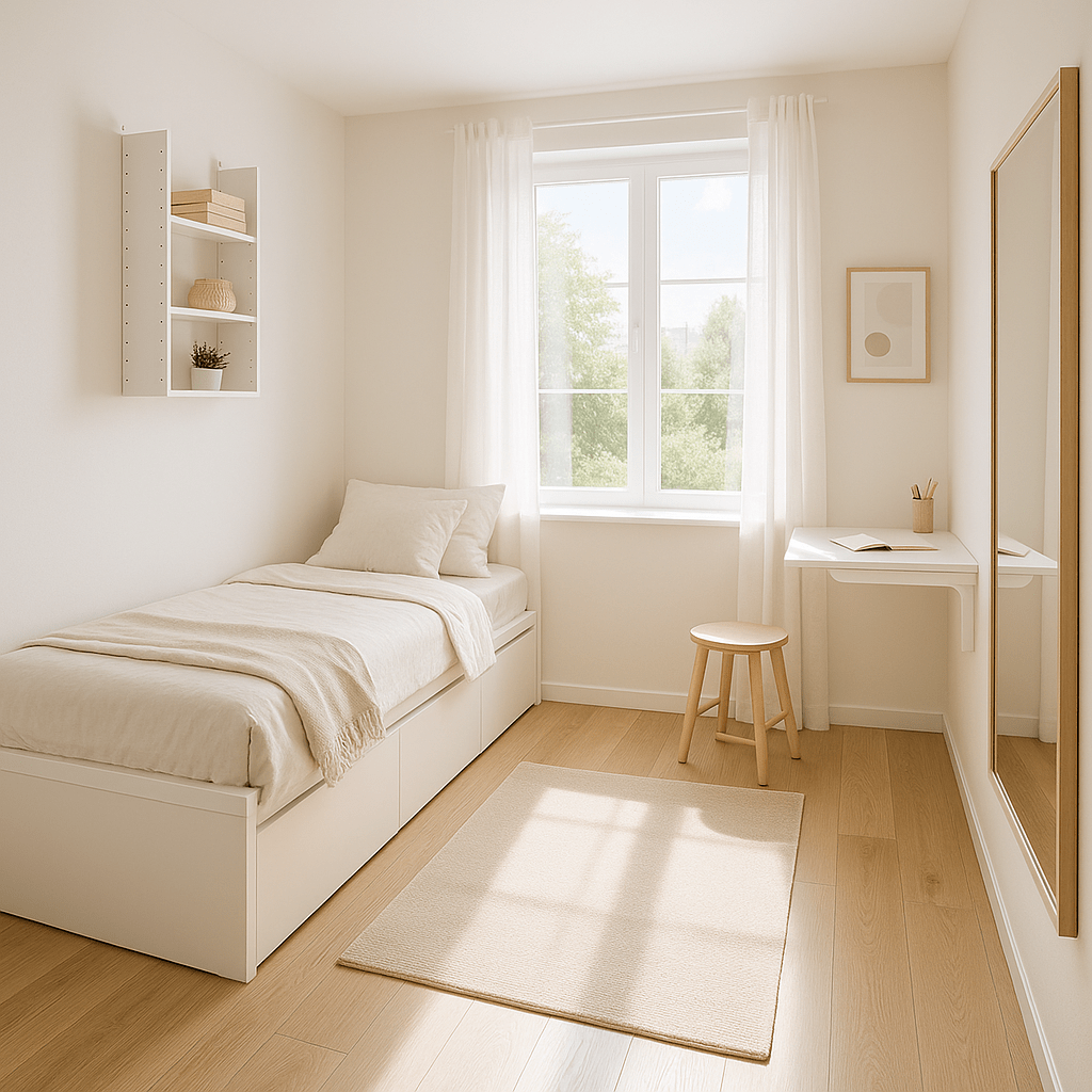 5 Tips Menata Kamar Sempit agar Terlihat Luas dan Rapi