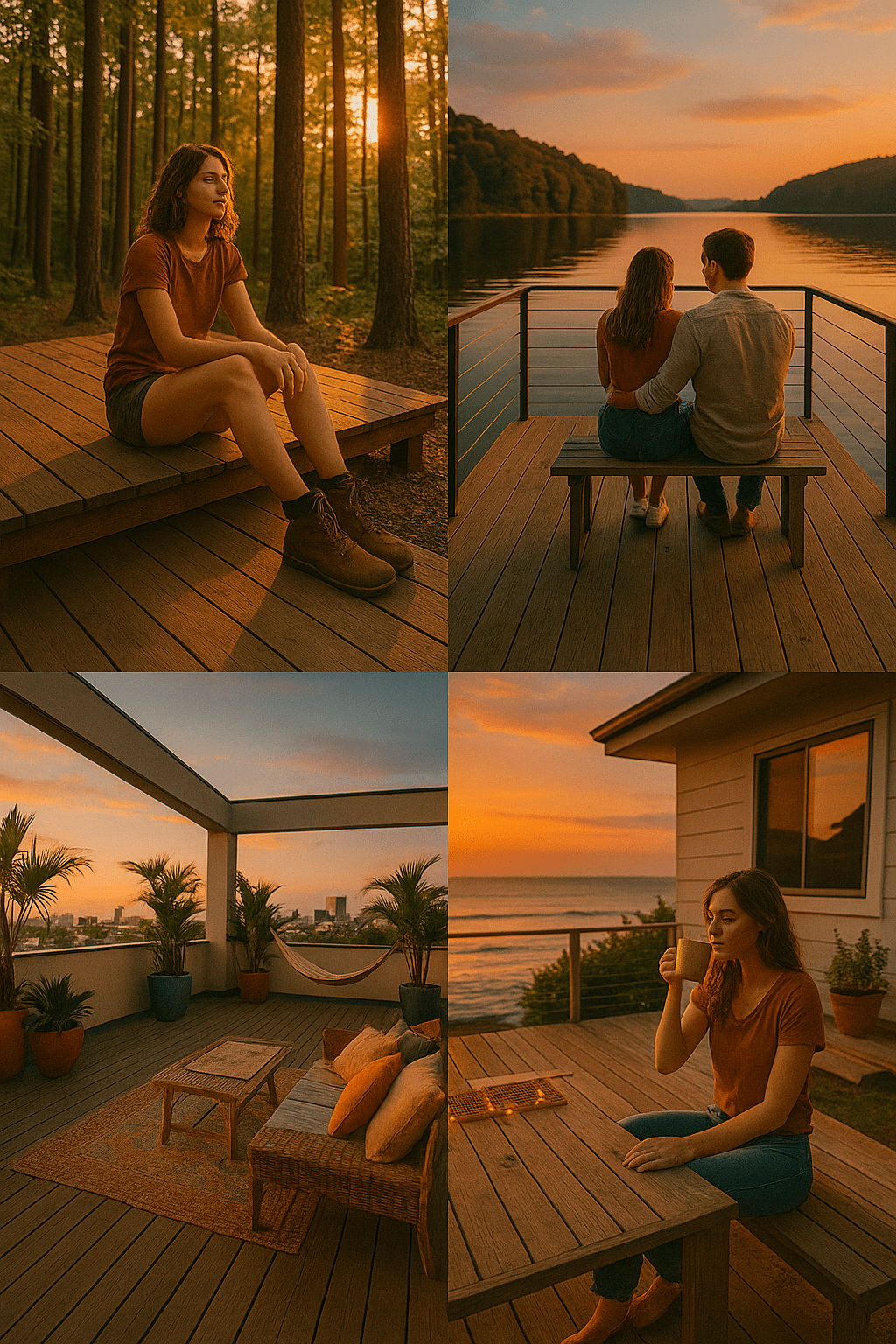 5 Ide Deck Minimalis dengan Nuansa Alam yang Instagram-Worthy