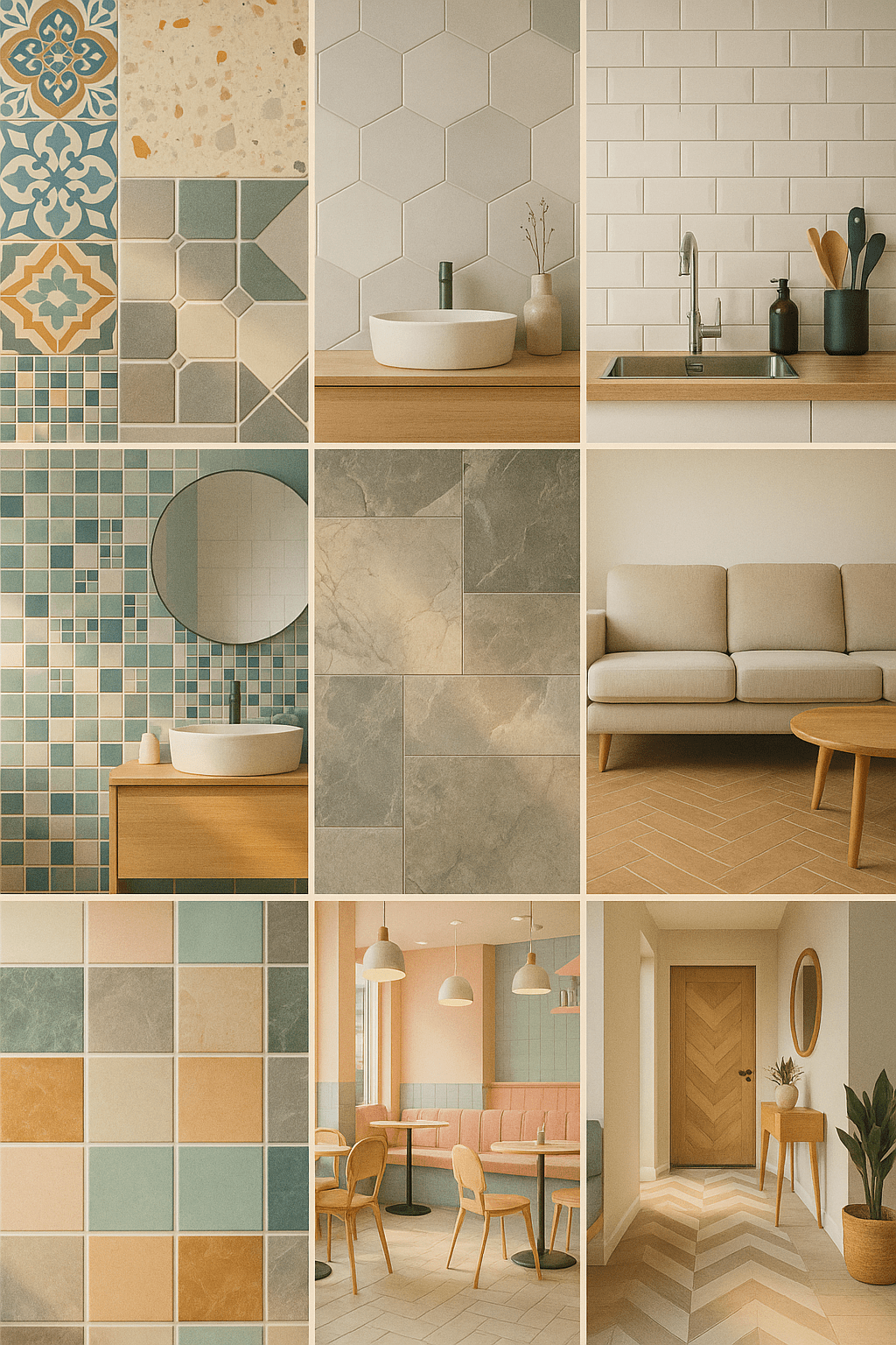 9 Inspirasi Desain Tile Aesthetic yang Bikin Ruangan Makin Instagramable