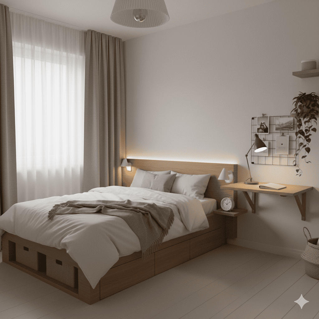 Dekorasi Kamar Aesthetic Minimalis untuk Anak Kos & Pekerja Sibuk 17 Trik Murah, Cepat, & Terbukti Bikin Betah