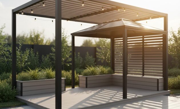 Upgrade Halaman Belakang: 17 Outdoor Structures Estetik (Pergola, Gazebo, Deck) Hemat Budget & Tahan Cuaca