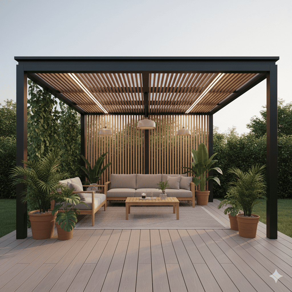 Bikin Outdoor Structure Terlihat Mahal Panduan Lengkap Cara Cepat Bangun PergolaGazebo Minimalis yang Adem, Estetik, dan Tahan Cuaca