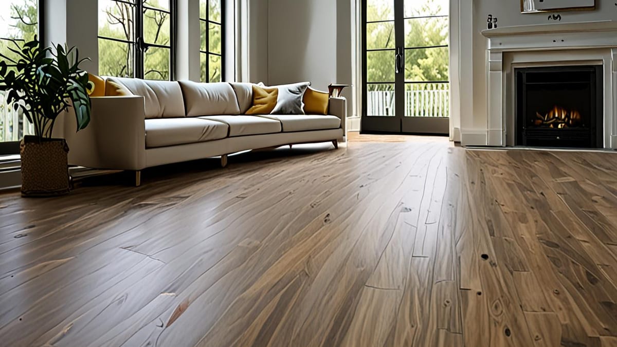 memasang lantai vinyl spc